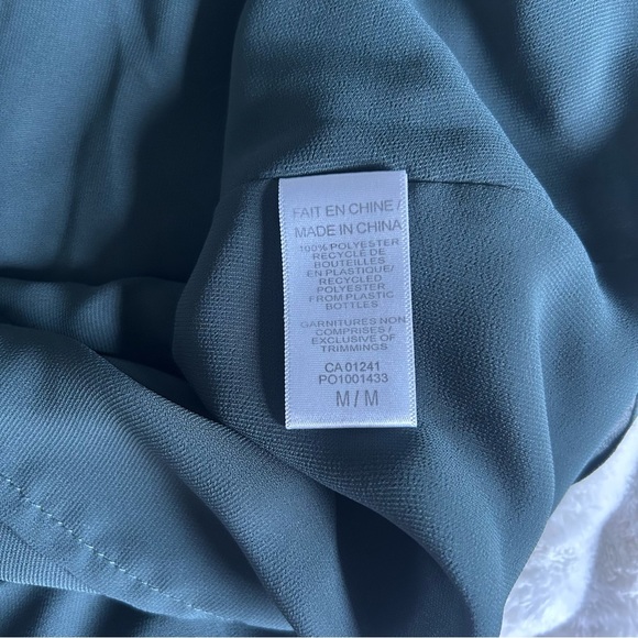 Twik Womens Medium Dark Green Airy Tank Top - Picture 5 of 6